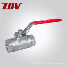 2PC Investment Casting Frehed Ball Valve 3000 PSI